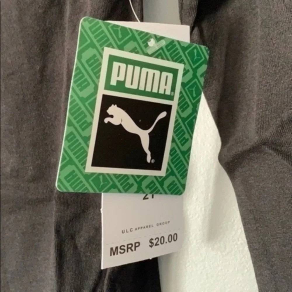 NWT. PUMA Toddler Black Long Sleeve Shirt